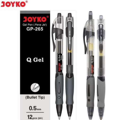 

KP8 PULPEN GEL JOYKO Q Gel GP265 PULPEN JOYKO 5 mm 12 pcs