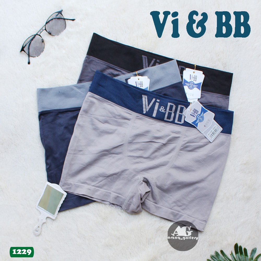 Bayar Di Tempat Grosir Lusinan  CD BOXER 1229 Celana dalam Pria Boxer Seamless VI BB  Boxer Pria  Ce