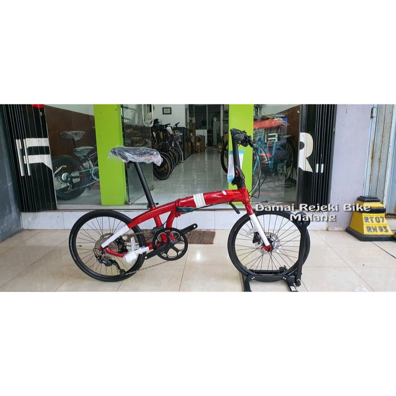 Folding bike - Sepeda lipat 451 Tern Verge D9 discbrake