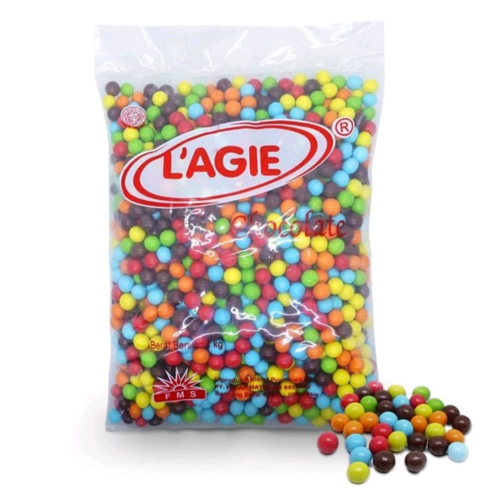 

Coklat Lagie Golden City Mini Rainbow