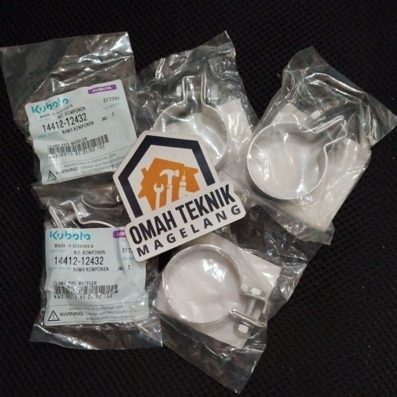 Clamp Pipe Muffler KND /RD 75-85 DI /RD160 Original KUBOTA