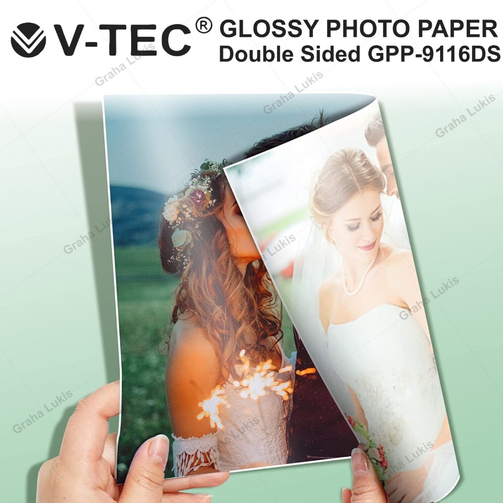 

HJK V-TEC Glossy Photo Paper A4 240 gsm GPP-9116DS WP Double Sided