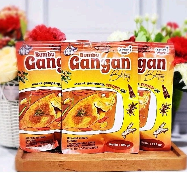 

Bumbu Gangan Belitung Seporsi
