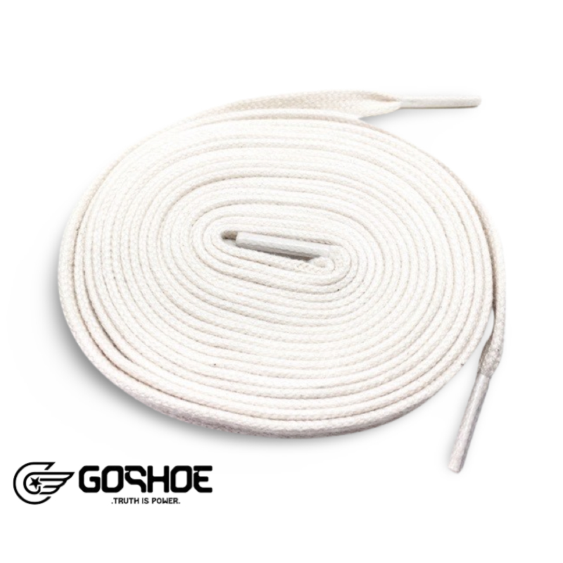 Tali Sepatu Goshoe - Putih Tulang | Putih Natural