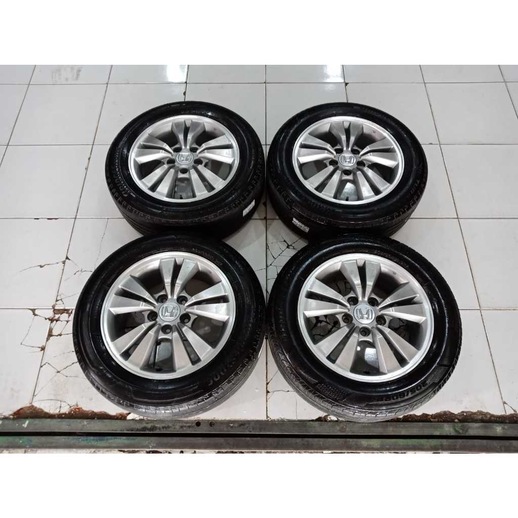 Pelek Mobil Oem Honda Accord Ring 16 Ban 205 60 r16 Seken Murah 4 Pcs