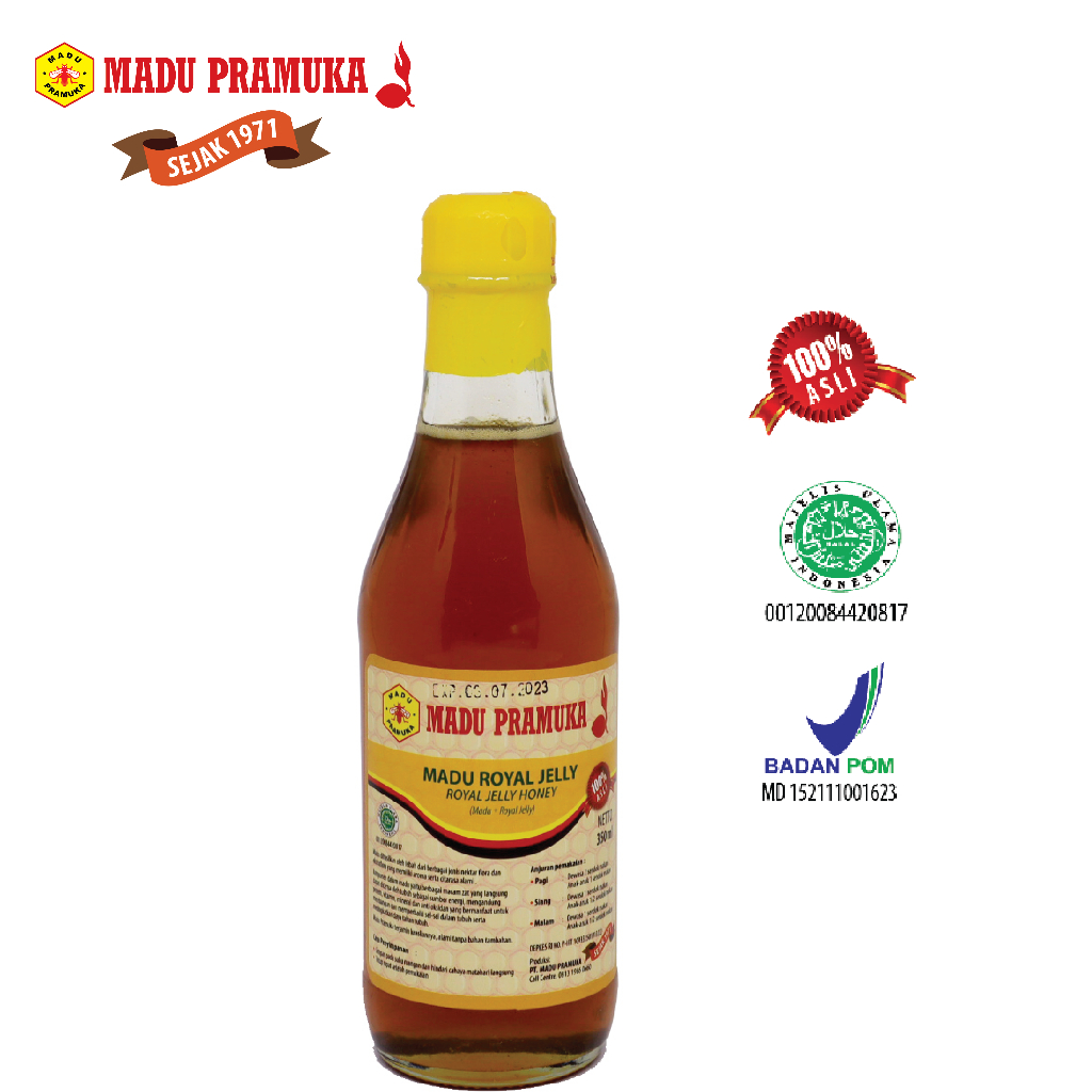 

Madu Pramuka Royal Jelly 350 ml