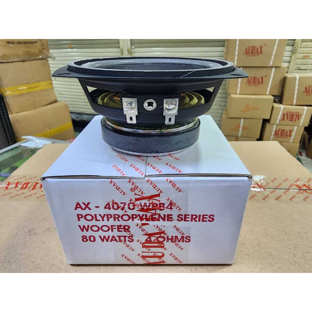 Speaker Audax AX 4070 / AX4070 WPB4 wofer 4 inch original