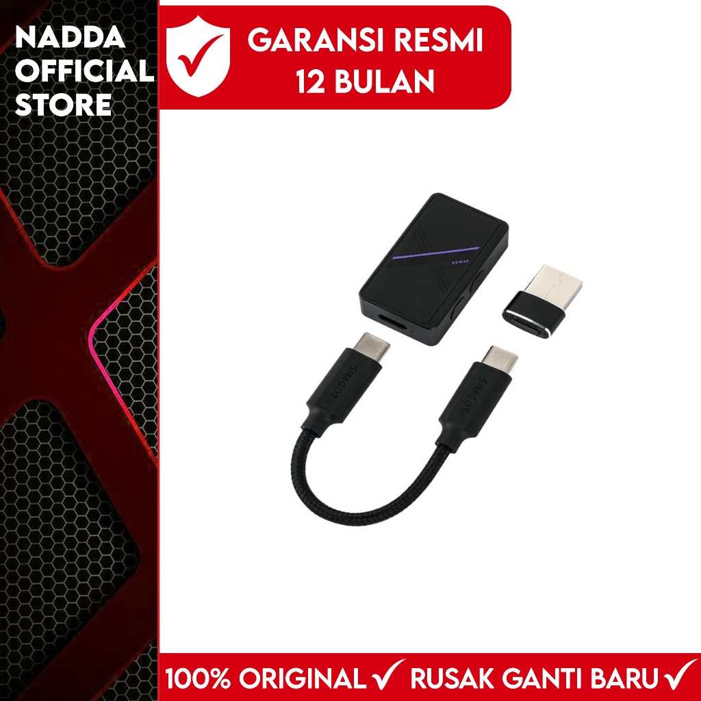 SIMGOT DEW4X Dual C43198 Portable USB Type C DAC / Amplifier