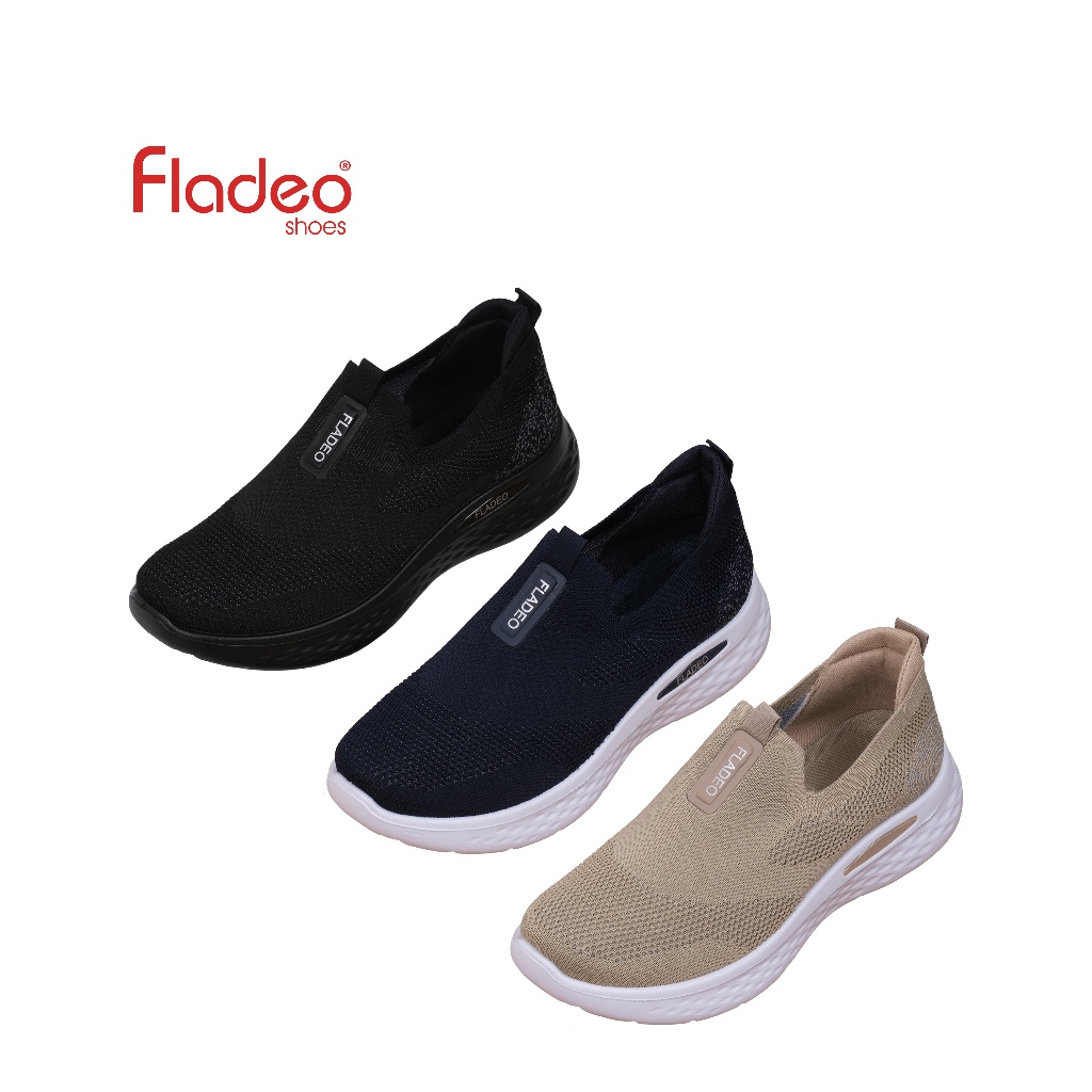 Fladeo B24/MSS213-1LU/Sepatu Slip On Pria [ Sneakers Shoes ]