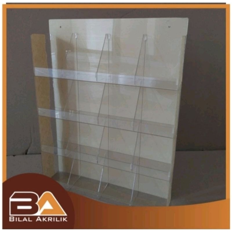 akrylic rak kopi sachet