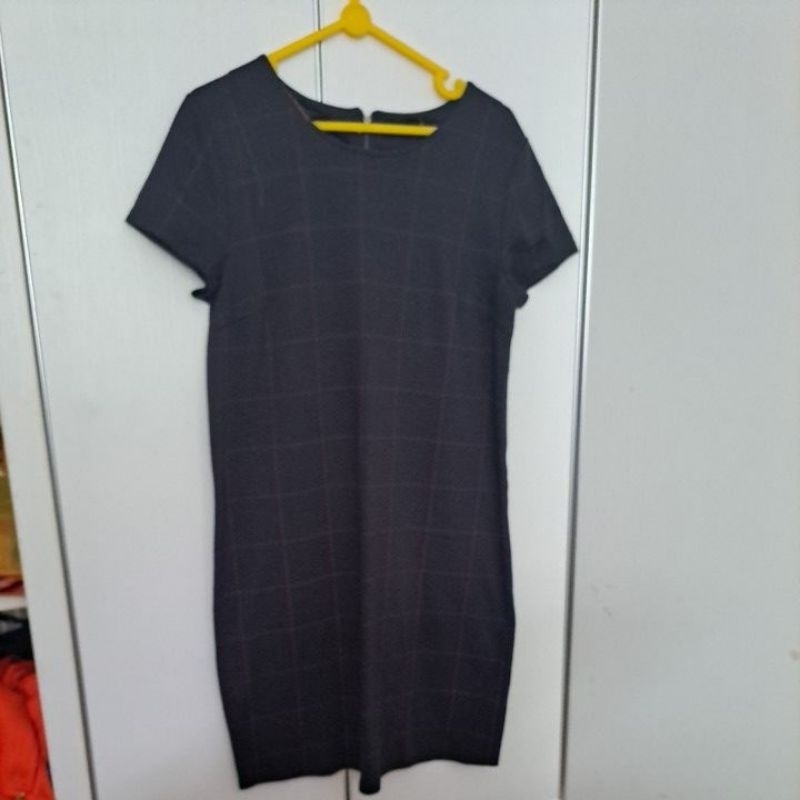 dress esmara s fit to M grey