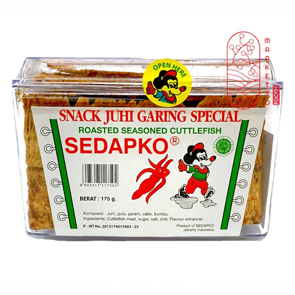 

Sedapko Juhi Garing / Snack Cumi Garing Juhi Sedapko / Juhi Kering Sedapko 175gr