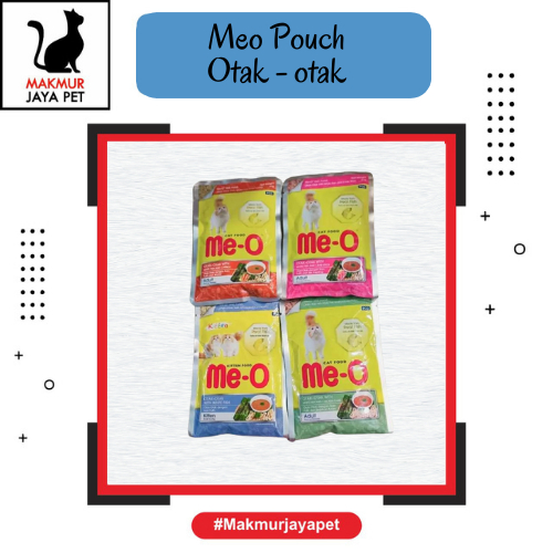 Meo Pouch / Meo Sachet / Wet Food Murah / Meo Otak Otak