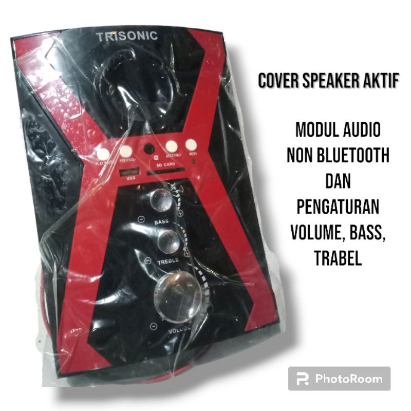 Cover + Modul Speaker Aktif Non Bluetooth Trisonic