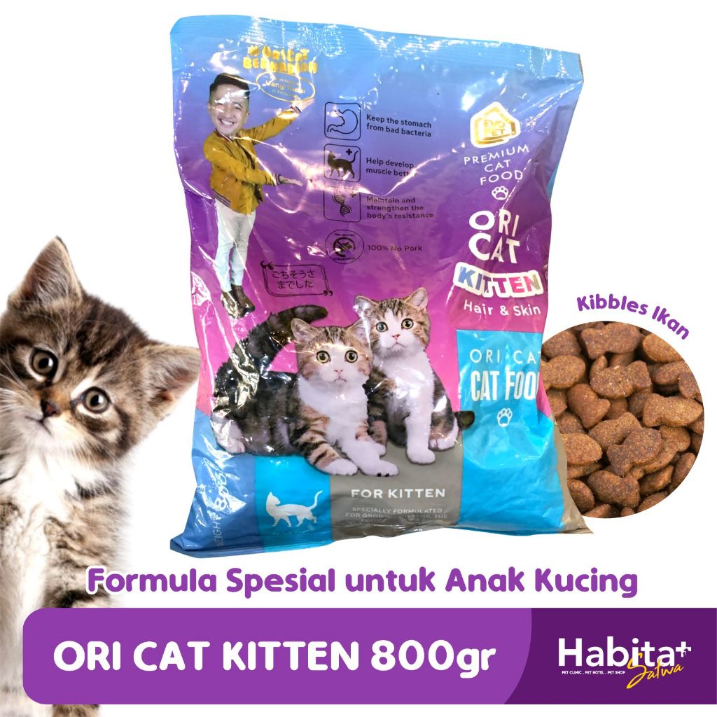 Ori Cat Kitten Dry Food 800gr