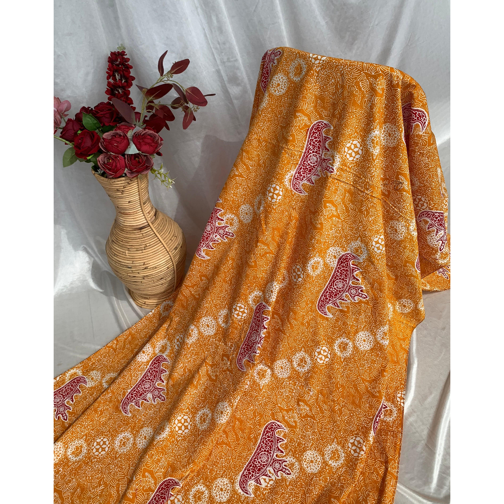 Bahan Batik Khas Lampung_Motif Siger_Batik Gabovira