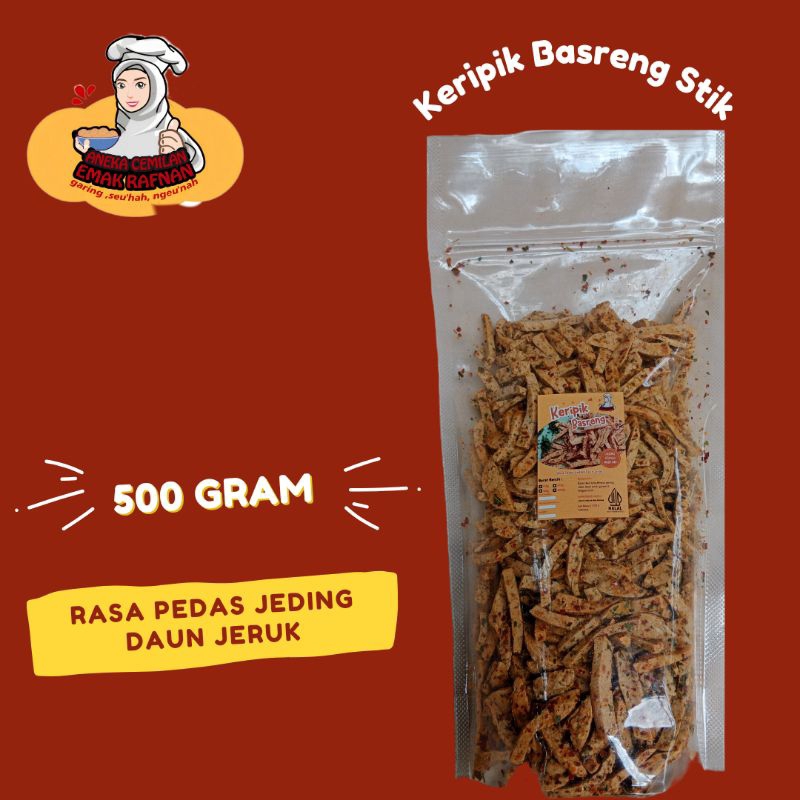 

Keripik Basreng stik 500gram