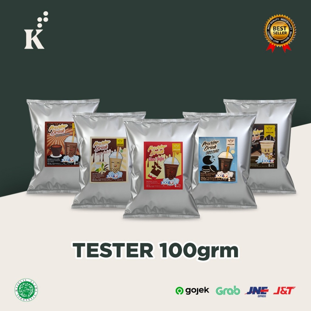 

Bubuk Minuman Bubble Drink Murah TESTER Reguler Kopi/Kue Javaland 100 gr