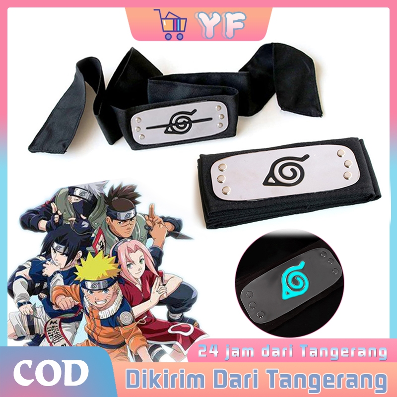 Ikat Kepala Naruto Headband Naruto Ikat Kepala Konoha Cosplay