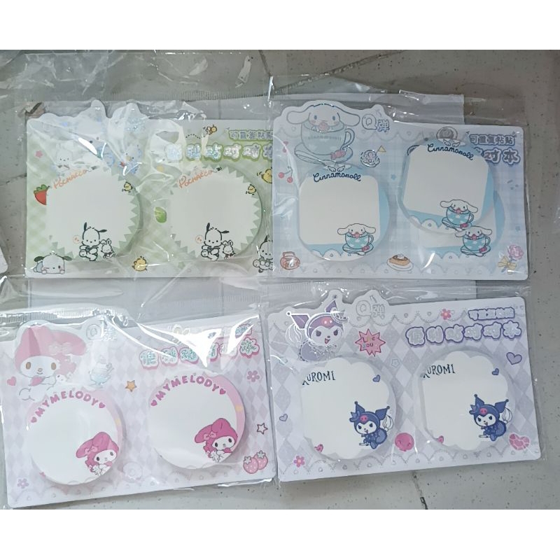 

DSB 13 Stiky Note Sanrio Note sanrio Alat tulis sanrio
