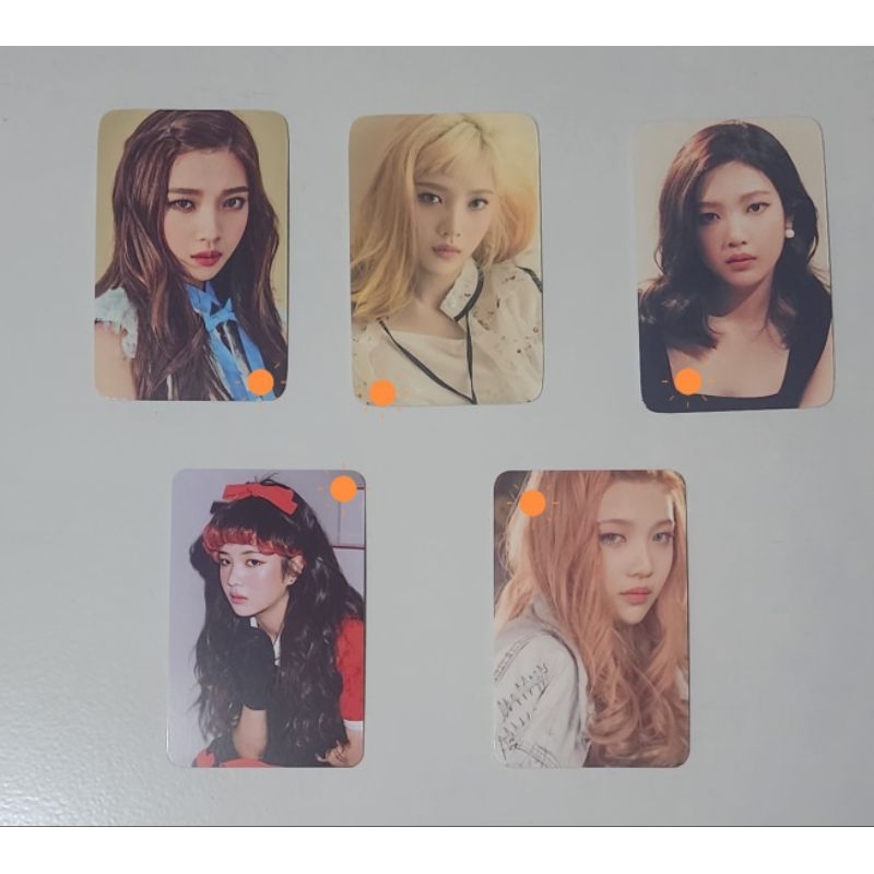 photocard pc red velvet wendy joy set merchandise 8th anniversary