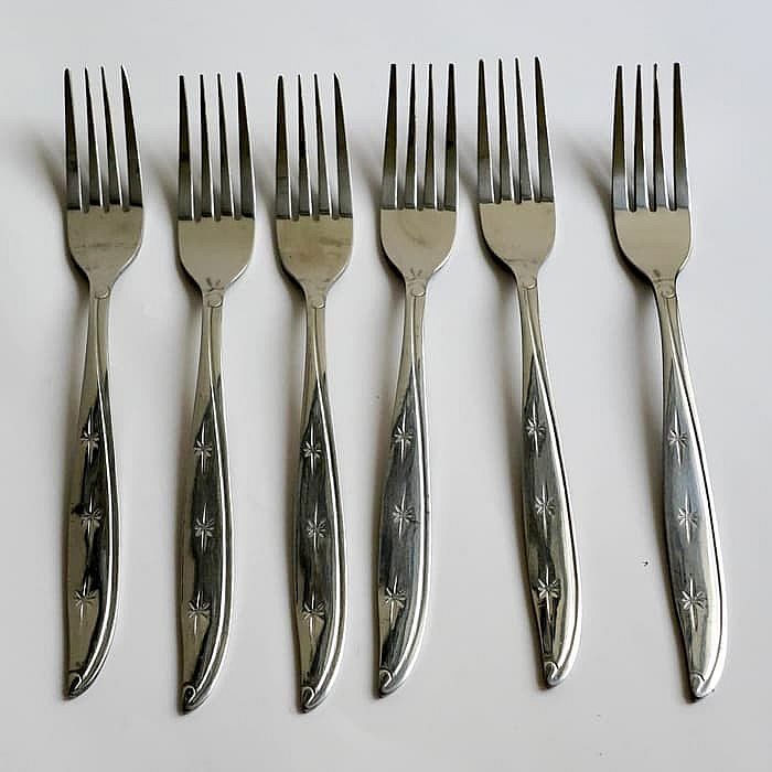 Garpu Stainless Murah 1 Lusin / Garpu Makan / Garpu Polos Stainless