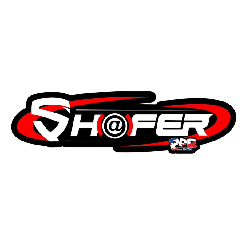 sticker SHAFER shock suspension 2 item