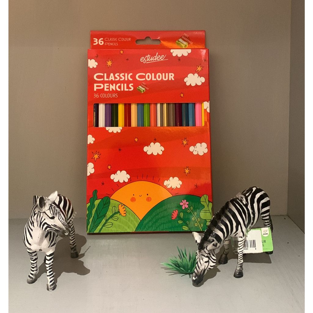 

Gramedia Surabaya - ESTUDEE CLASSIC COLOUR PENCILS 36