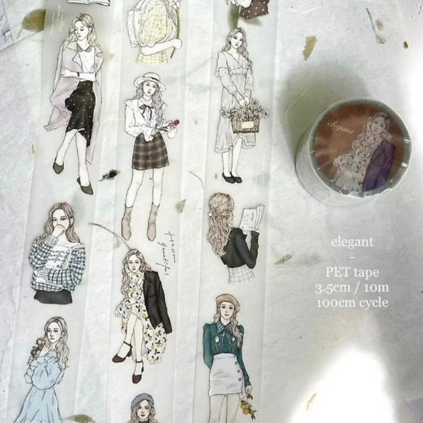 

Pion Elegant PET Tape Sticker Sample