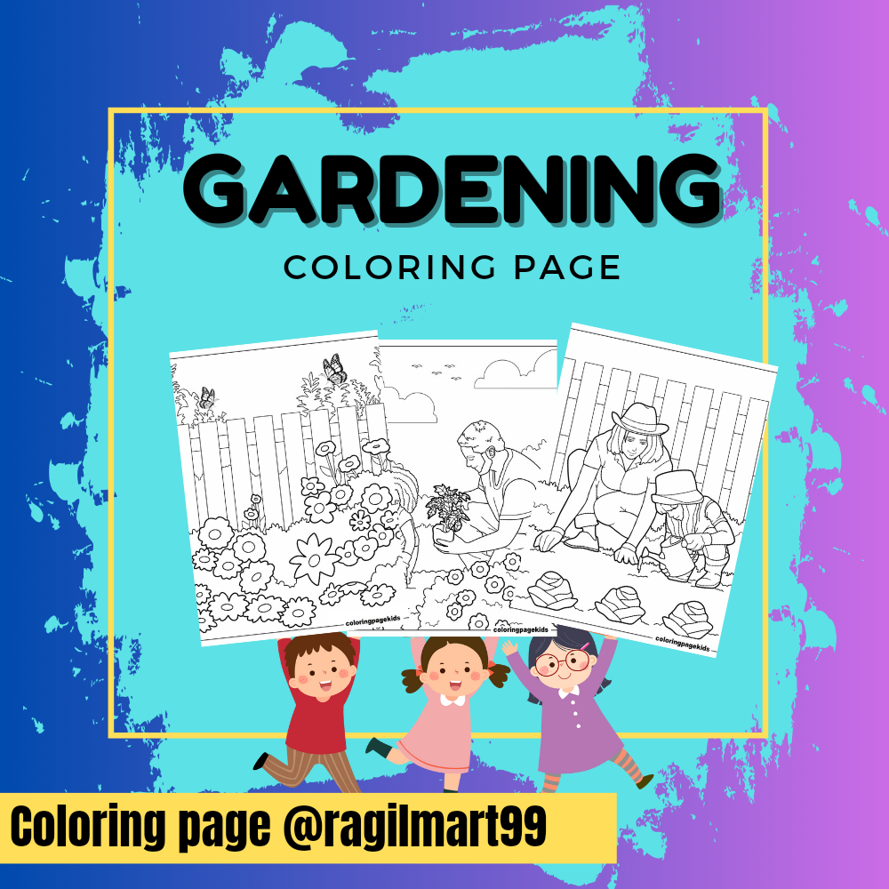 

[ 21 Pcs ] DIY Coloring Page / Lembar Sketsa Mewarnai Tema Brekebun A4 80 gsm