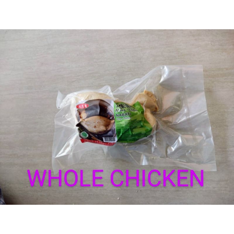 

AYAM VEGETARIAN SEEKOR UTUH WHOLE CHICKEN EVERGREEN 350GR
