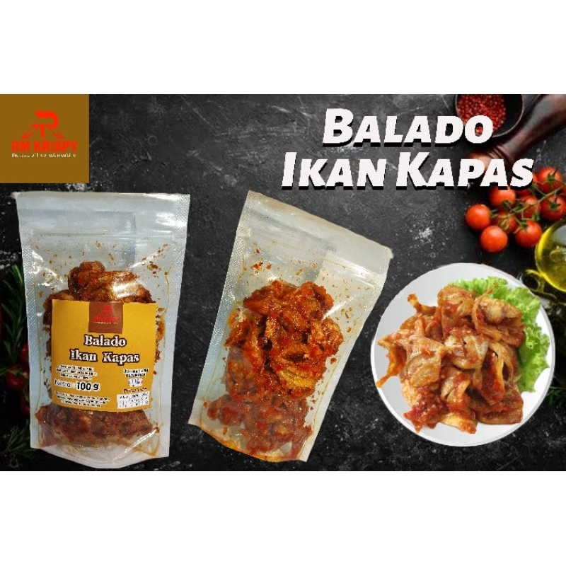 

balado ikan kapas @100gr