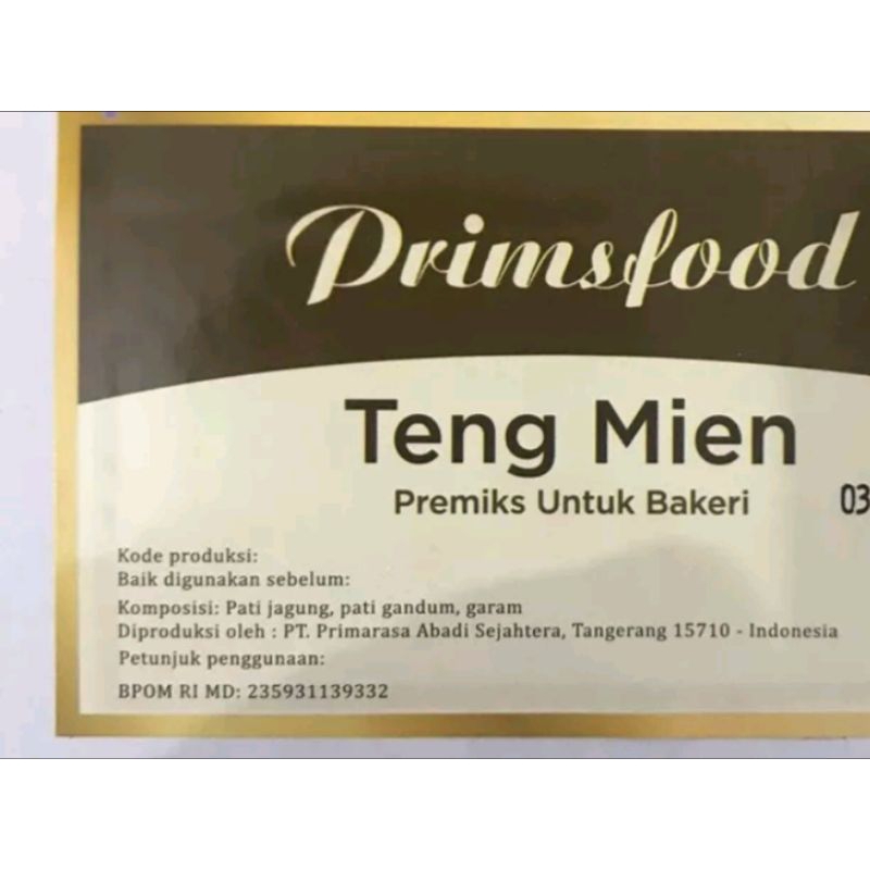 

Teng Mien Prims Food Repack 250gr