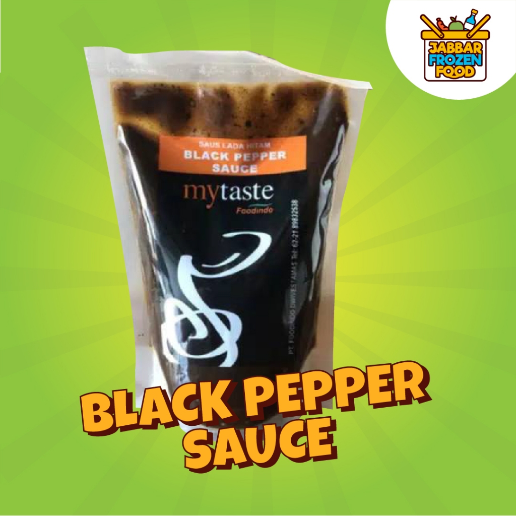 

Blackpepper Sauce MYTASTE Saus Lada Hitam 500gr