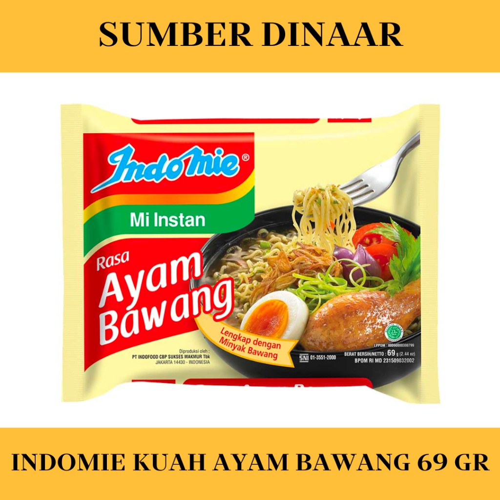 

Indomie Ayam Bawang 69G Indomie Kuah
