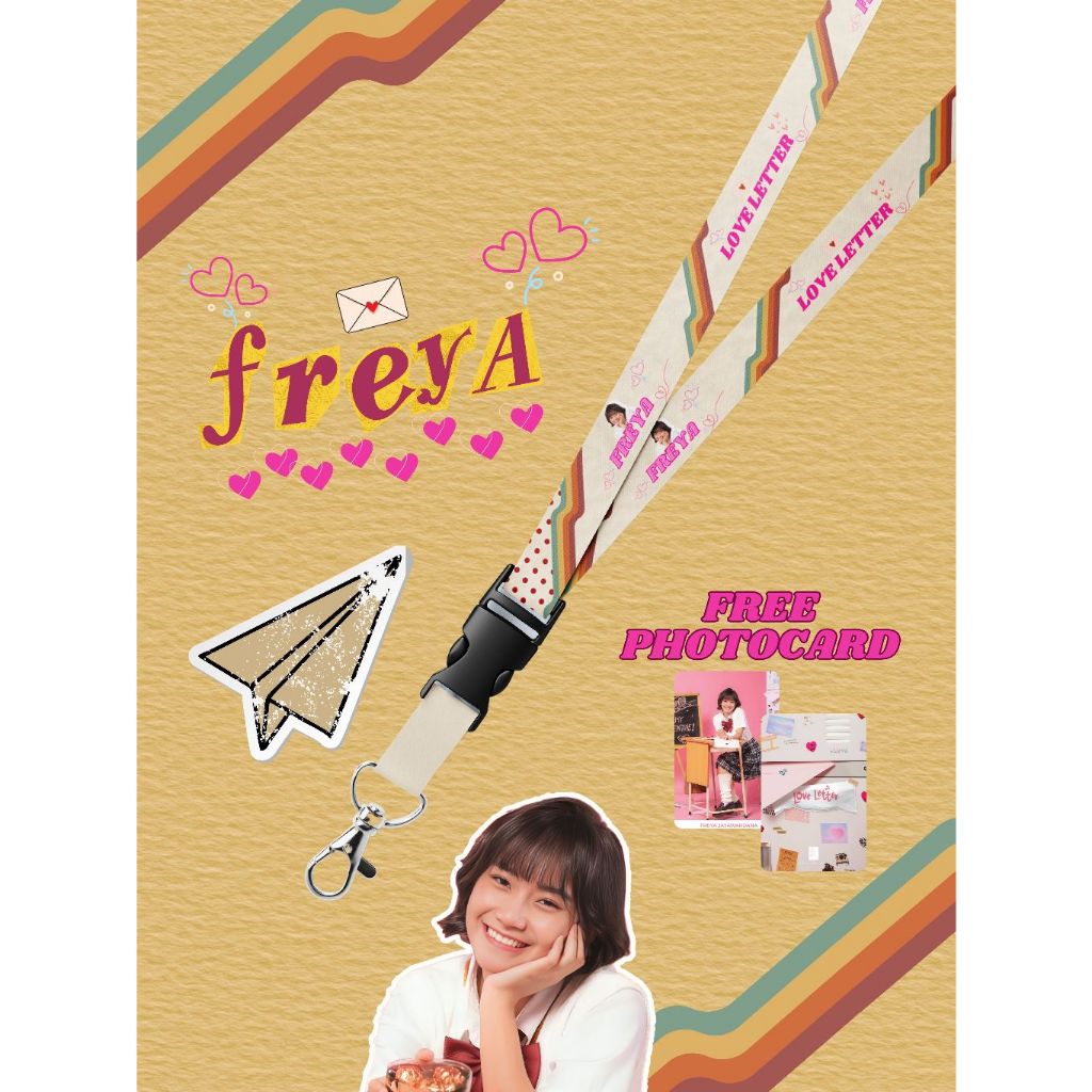 

Lanyard Id Card JKT48 Love Letter Member Edition | Fanmade