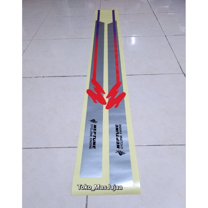 Sticker stiker mitsubishi t120ss pick up / stiker neptune pick up / stiker t120ss pick up