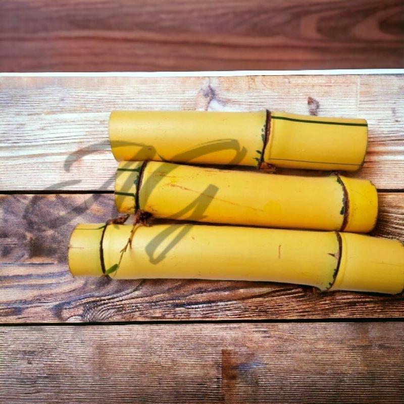 BAMBU KUNING bahan kerajinan 50 cm