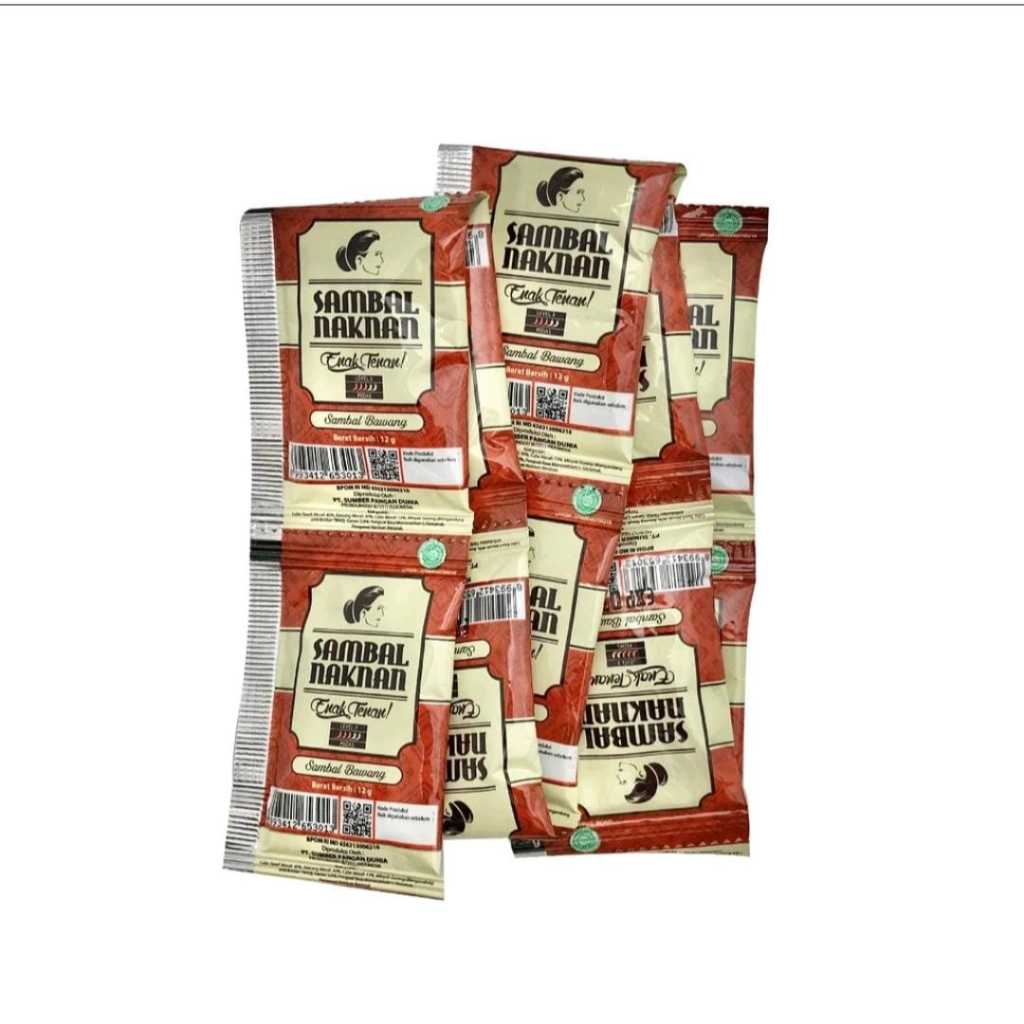 

Sambal Naknan Bawang SACHET 50 pcs