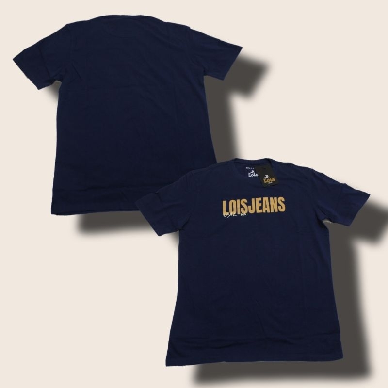 LOIS JEANS - TSHIRT - KAOS PRIA - LENGAN PENDEK - 100% ORIGINAL - KSDK2276