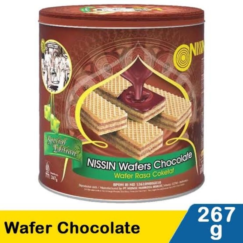 

Nissin Wafer Chocolate 267 gr