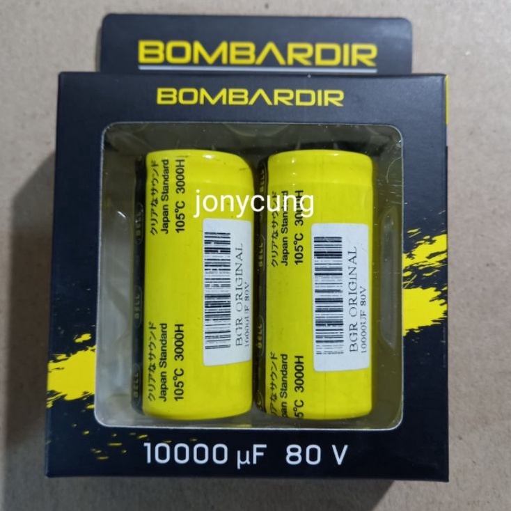 Ready BwT Elco elko 1uf 8v bombardir original cocok untuk power amplifier atau power supply