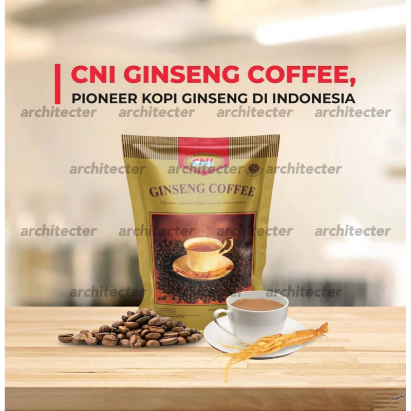 

KOPI GINSENG CNI GINSENG COFFEE POUCH ISI 20 SACHET ASLI ORIGINAL