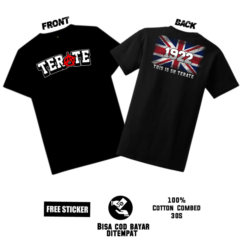 KAOS PSHT THIS IS SH TERATE 1922 Versi FLAG // KAOS Versi HITAM