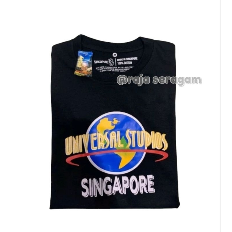 kaos oleh oleh UNIVERSAL STUDIO SINGAPORE made in Singapore kaos souvenir baju Bingkisan