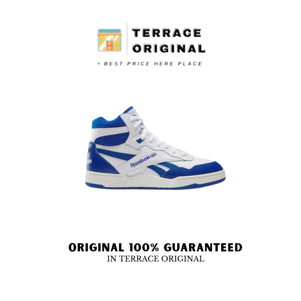 Sepatu Reebok BB 4000 Mid Blue/White