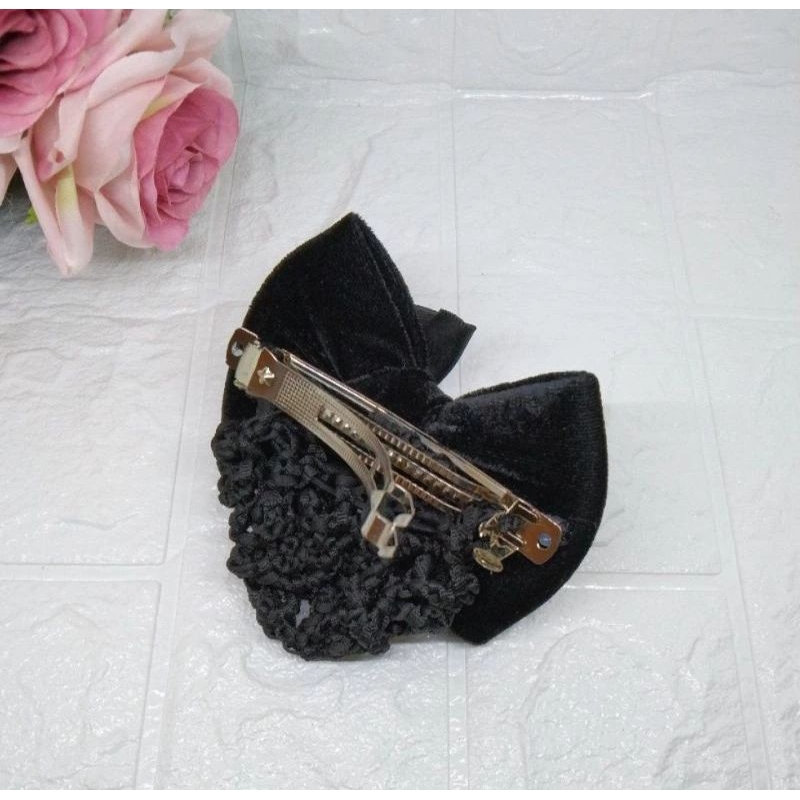 Jepit Hairnet/jepitan Harnet/jepitan pramugari/jepitan sanggul/asessoris rambut