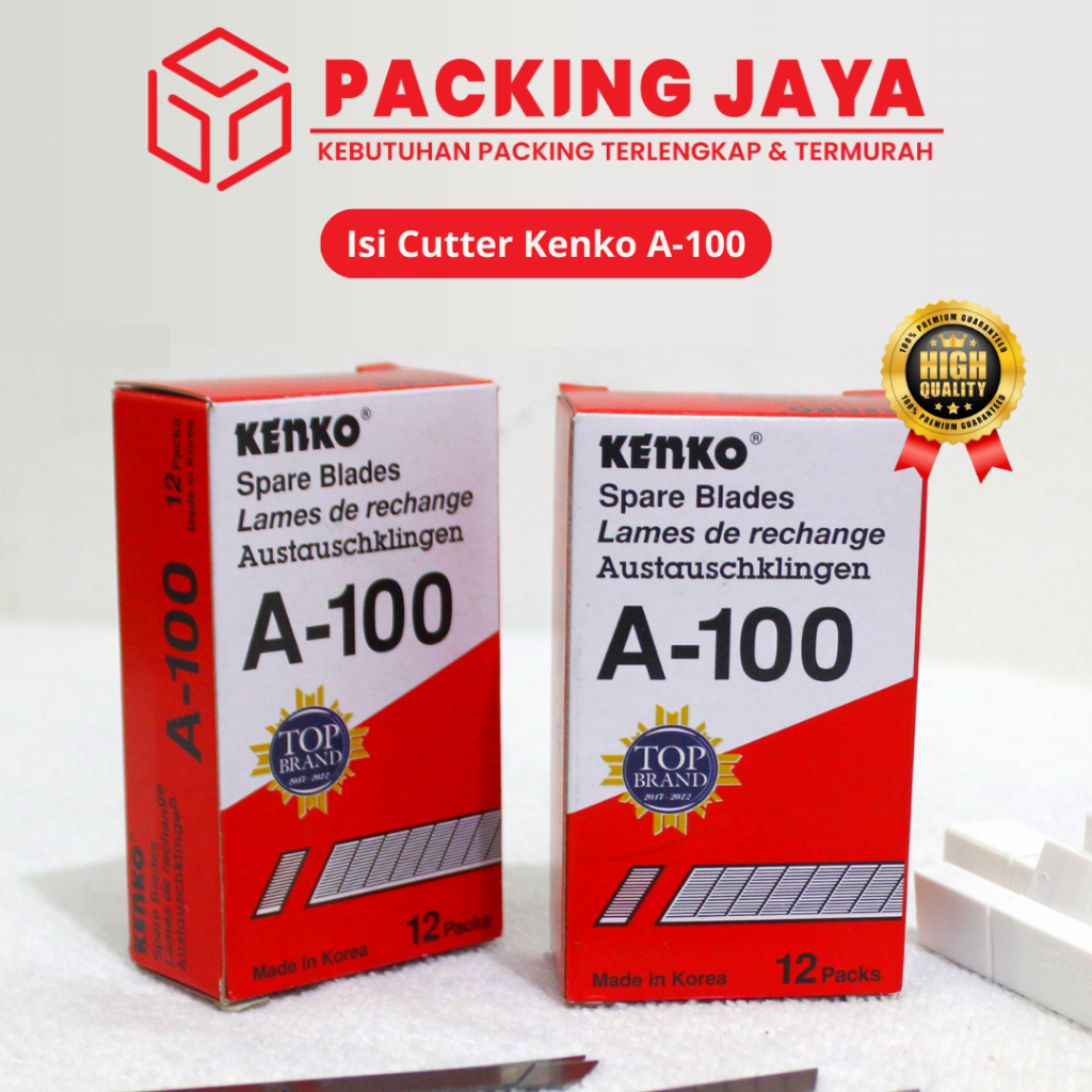 

1lsn REFILL ISI PISAU CUTTER KECIL KENKO A-100 TERMURAH HARGA PABRIK