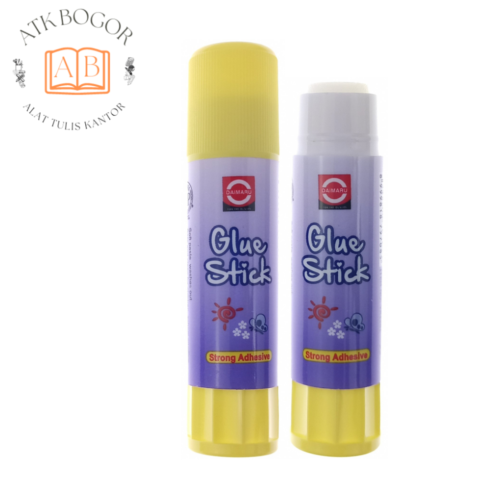 

Lem Stik Kertas Daimaru Glue Stick Kuat dan Bersih 8 / 15 gr [1 Pack]