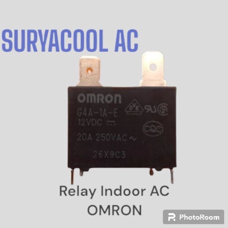 Nhq Relay Indoor AC OMRON 12v